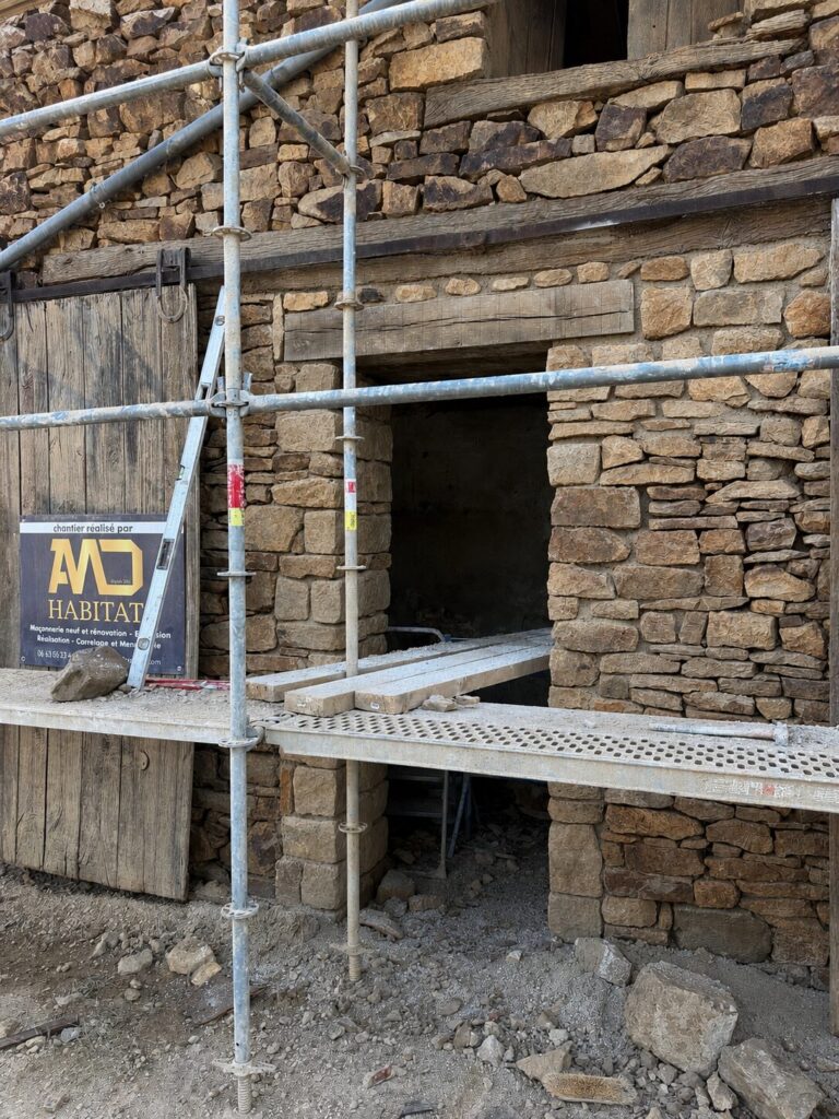 Rénovation en pierre et maçonnerie à Vitré après travaux